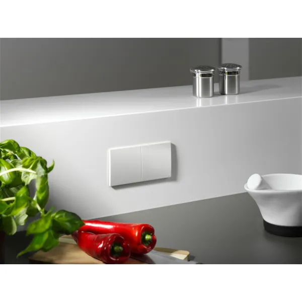 DUE dobbel-kontakt hvit